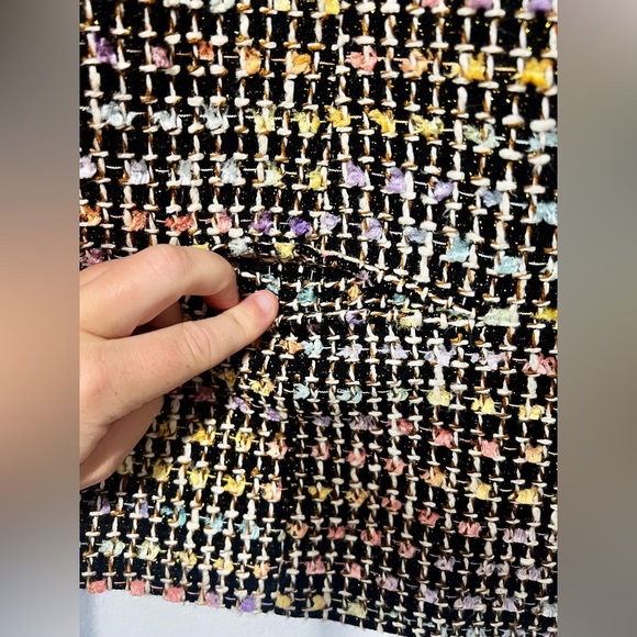 Sag Harbor Tweed Pastel Confetti Blazer Jacket - 6P - Picture 6 of 8